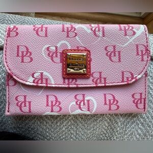 Dooney & Bourke Pink Logo Wallet